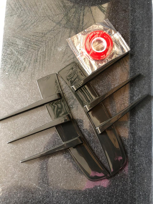 Universal bumper and fender decoration accessorie